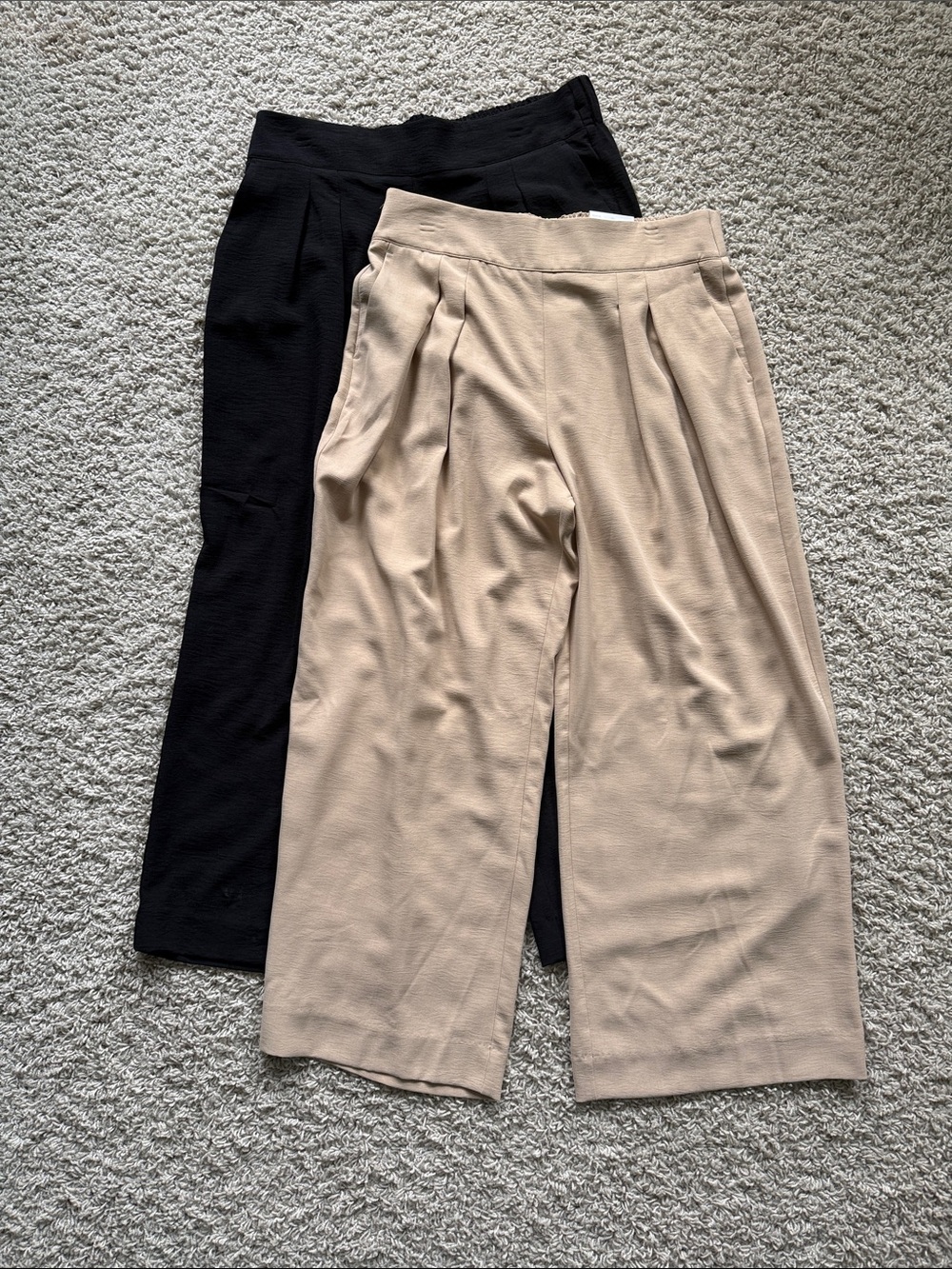 2 PAIR Nine West Pull On Wide Leg Pants